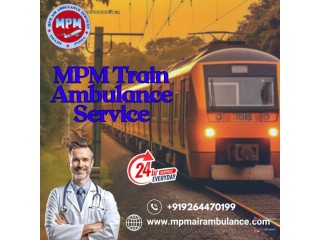 MPM Transit at Mumbai transferred patients into its train ambulance with a clear intention