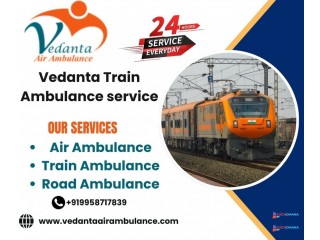 Get vastly faithful Vedanta train ambulance services in Guwahati with modern facilities