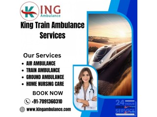 Select King Train Ambulance in Guwahati from Transfer Risk-Free Your Patient