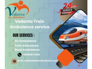 Vedanta Does Not Give up Once Transit is accepted in Siliguri in a Train Ambulance