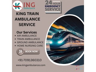 King Never Chokes during Transit or Loses Its Way in Ranchi in its Train Ambulance
