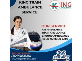 Book King Train Ambulance in Mumbai at Nominal Fare to Transfer Patient