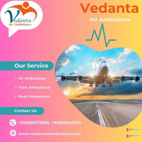vedanta-air-ambulance-service-in-ranchi-for-amazing-patient-transfer-service-big-0