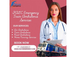Falc Emergency provided regular transportation experience in Patna through its train ambulance