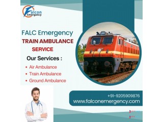 The Falc Emergency Train Ambulance in Kolkata provides a dependable transport service.