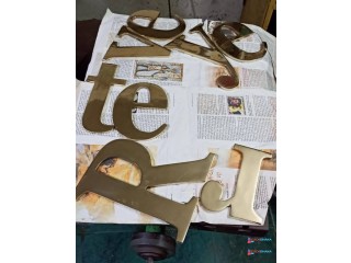 Pure Brass Letter Sign Maker in Dhaka