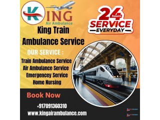 Select King Train Ambulance in Patna for Comprehensive Medical Transfer