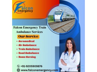 The Falc Emergency Train Ambulance in Guwahati offers Enhanced Gear for Patient Wellness