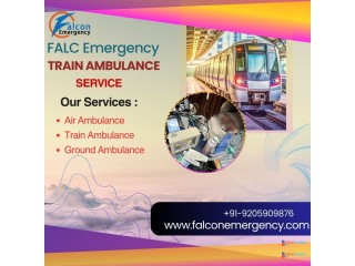 Get Timely arrival at your location by using Falc Emergency Train Ambulance in Mumbai
