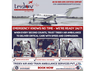 Fastest Medical Airlift by Tridev Air Ambulance