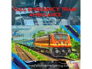 The Falc Emergency Train Ambulance in Patna Provide Genuine Transport Service