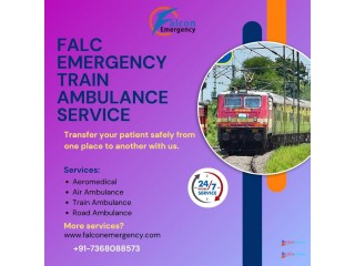 Falc Emergency Reacts Promptly and with Preparation in Ranchi in its Train Ambulance