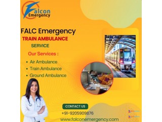 Falc Emergency Train Ambulance in Chennai offer rapid shift and at right time