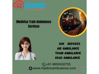 Medivic Aviation provides personalized patient transportation in its Train ambulance in Bhopal