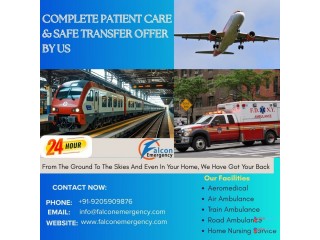 The Falc Emergency Train Ambulance in Ranchi offers Trouble-free Transit