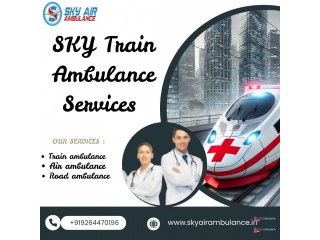 Hire the best Sky Train Ambulance Services in Jamshedpur under a specialist doctor and a paramedic team