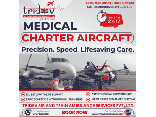 Possible Medical Therapeutics in Air Ambulance Services in Patna with Transportation