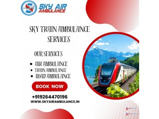 Choose Medivic Train Ambulance Services in Ranchi to transport your injured patient comfortably