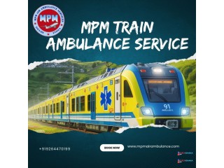 MPM Train Ambulance in Kolkata Moves Fast to Transfer Patients