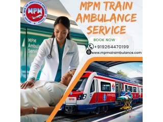 MPM Offers Train Transit for Unfit Travelers in Patna in its Train Ambulance