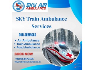 Use Medivic Train Ambulance services in Gorakhpur  under a competent doctor and nurse team.