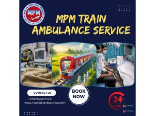 In Mumbai, the MPM Train Ambulance is equipped with a ventilator and a stretcher