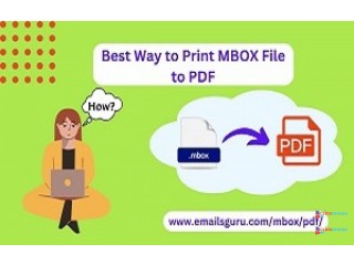 EmailsGuru MBOX to PDF Converter