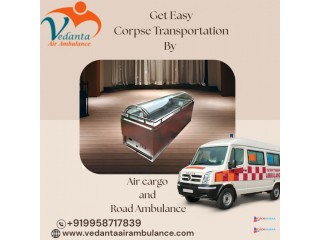Vedanta's Dead Body Ambulance in Bangalore is performing an important