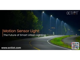 Motion Sensor Light: The Future of Smart Urban Lighting