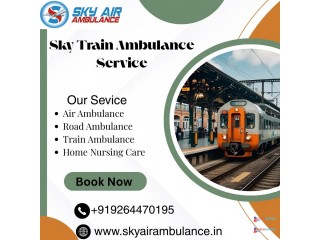 Choose Sky Train Ambulance services in Nagpur for patient emergency transfer