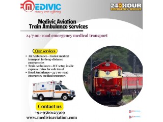 Hire Medivic Aviation Train Ambulance in Bhopal for Better Care Transfer