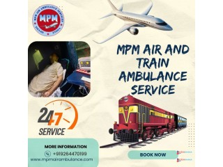 Book MPM Train Ambulance Service in Patna, Which Provides Life-Saving Medical Facilities