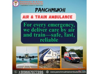 Experience exceptional care with Panchmukhi Train Ambulance while traveling in Patna
