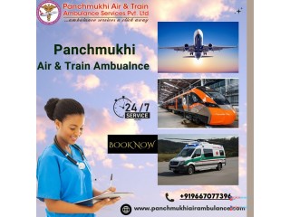 Panchmukhi Train Ambulance Services in Ranchi ensures safe and easy patient transportation.