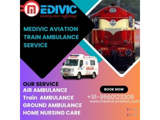 Reliable Transfer Is Available Through Medivic Aviation Train Ambulance in Kolkata