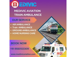 Medivic Aviation Offers Calm Transit for the Critically Sick in Guwahati in its Train Ambulance