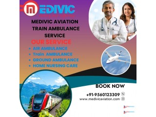 Get Reliable Patient Transportation with Medivic Aviation Train Ambulance in Delhi