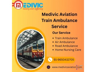 Medivic Aviation Train Ambulance in Kolkata Provides Safe Transportation for Critical Patients