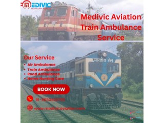 Medivic Aviation Train Ambulance Services in Ranchi Are Designed For Patient Transfers