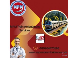 MPM Train Ambulance Service in Chennai provides a life saving medical team to take your loved ones to the hospital