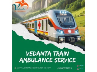 For a comfortable transfer, use Kolkata's Vedanta Train Ambulance Services