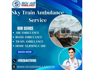 Use Sky Train Ambulance Service in Bhopal to transfer your critical patient immediately