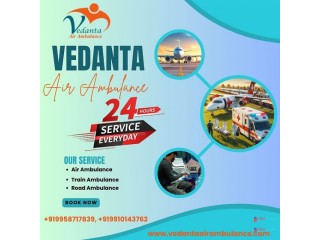 Vedanta Air Ambulance Service in Varanasi for Reliable and Easy Patient Transfer Service