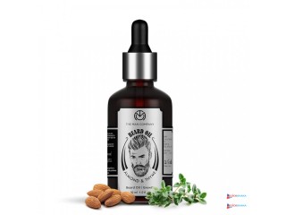 BEARD OIL I ALMOND & THYME - Best known to promote growth besides making the beard more manageable and lustrous