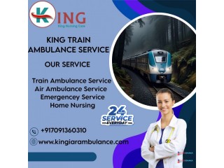 King Train Ambulance Service in Silchar give the safest patient transfer service
