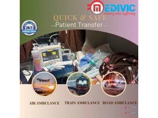Get Rapid And Safe Transfer by Medivic Aviation Train Ambulance In Varanasi
