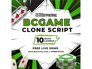 Ready-Made BCGame Clone Script To Start A Crypto Casino Business