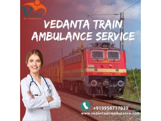 During your transfer in Mumbai, receive priority care from Vedanta Train Ambulance