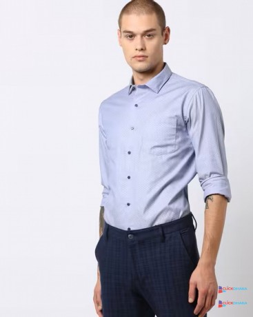ditsy-print-slim-fit-shirt-with-patch-pocket-big-0