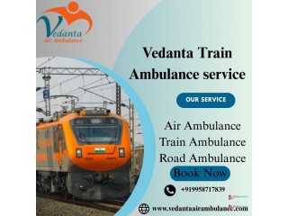 Vedanta offers a cosy and secure Train Ambulance Service in Bangalore